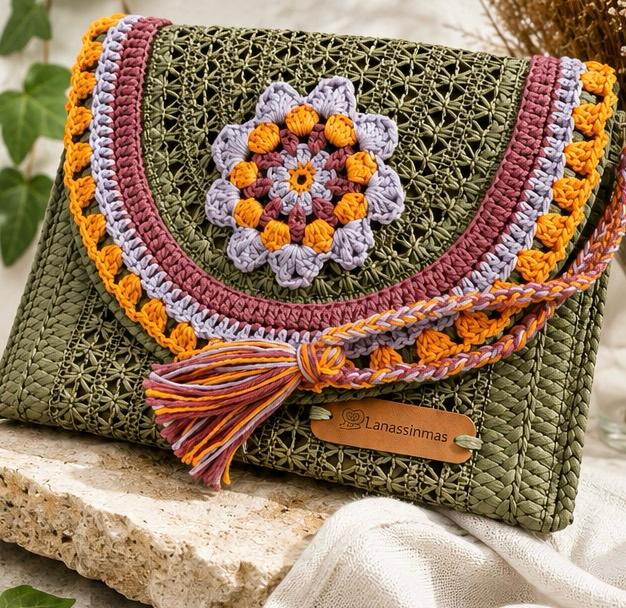 Bolso artesanal modelo Lara