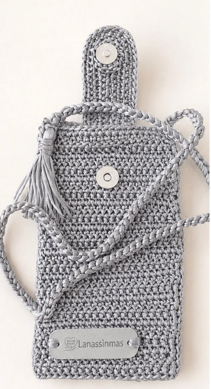 Bolso Mini Gris Perla