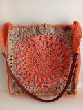 Bolso rafia bandolera