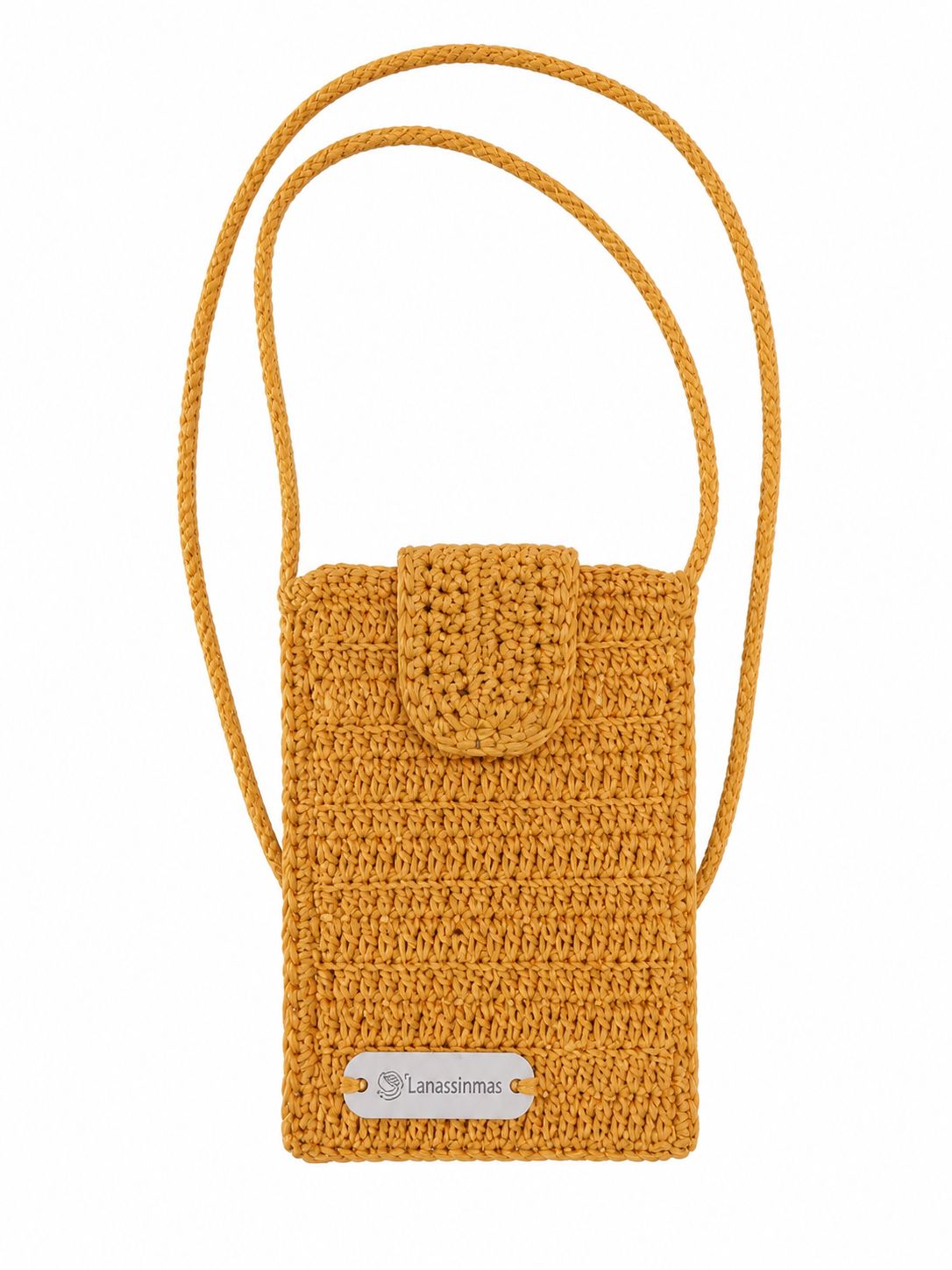 Bolso artesanal "Esencia Mostaza"