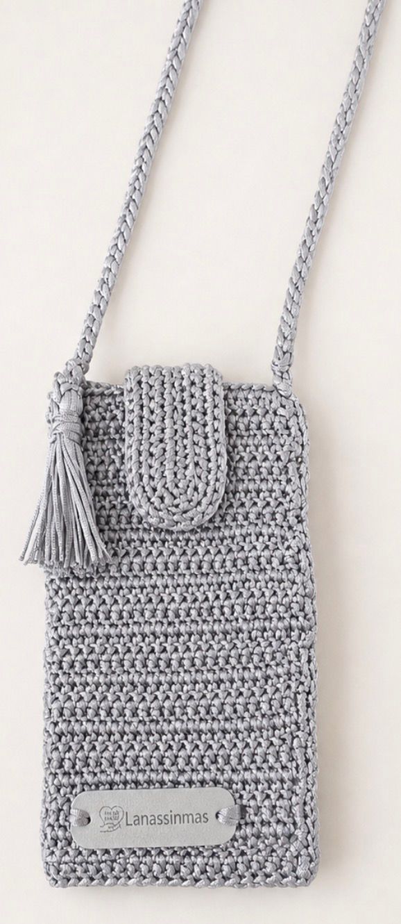 Bolso Mini Gris Perla
